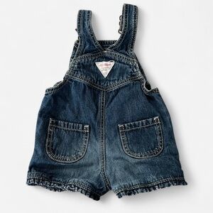 Oshkosh B’Gosh Vintage denim overalls with flower detail